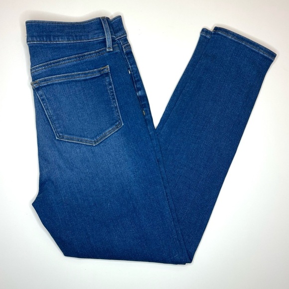 Loft Women's The Skinny Blue Jeans Size- 27/4 - Picture 7 of 9